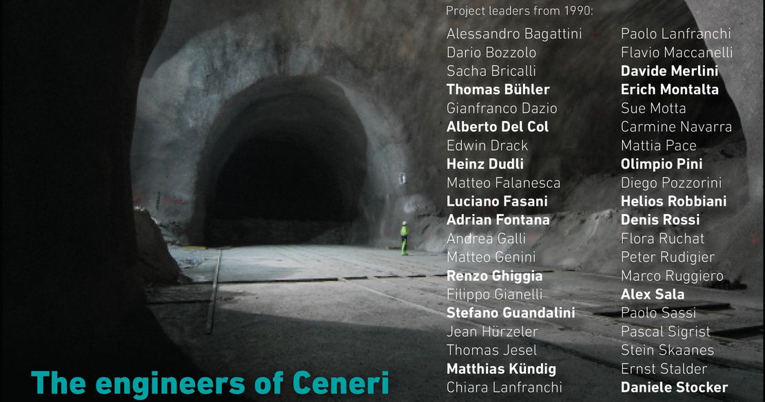 The engineers of the Ceneri